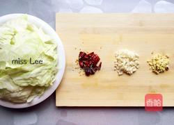 蚝油手撕包菜的做法图解2