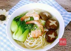香菇虾仁面的做法图解13