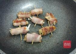 培根香菇卷的做法图解3