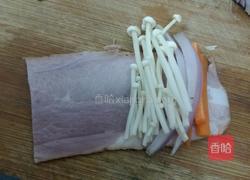 培根香菇卷的做法图解1