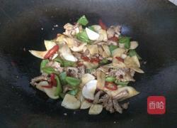 杏鲍菇炒肉片的做法图解7
