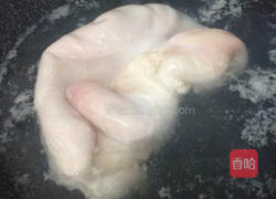 猪肚浸鸡的做法图解4