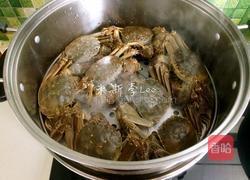 清蒸河蟹的做法图解6