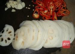 清炒莲藕的做法图解2