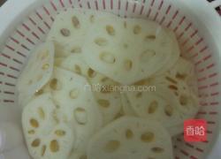 清炒莲藕的做法图解4