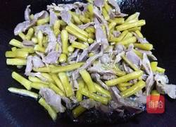 酸豆角炒鸡胗的做法图解11