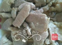 茭白炒肉的做法图解5