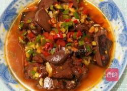 红烧猪血的做法图解6