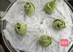 绿玫瑰花卷的做法图解10