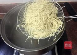 火腿沙茶酱拌面的做法图解4