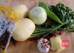 呛拌香菜土豆丝的做法图解1