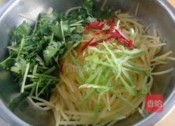 呛拌香菜土豆丝的做法图解9