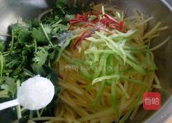 呛拌香菜土豆丝的做法图解11
