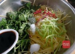 呛拌香菜土豆丝的做法图解13