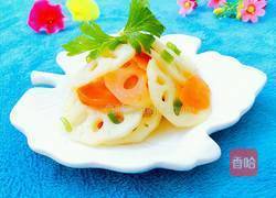 素炒莲藕胡萝卜片的做法图解10