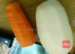 素炒莲藕胡萝卜片的做法图解1