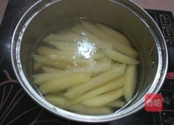 炸土豆条(薯条)的做法图解4
