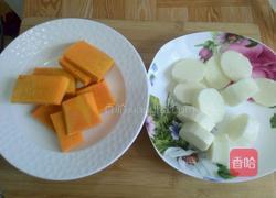 南瓜山药盏的做法图解2