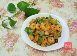 虾仁扒茄条的做法图解9