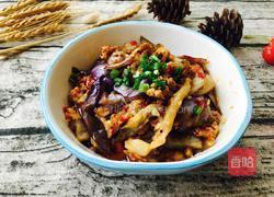 酱爆肉末茄子的做法图解9