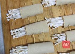 铁板脆皮金针菇的做法图解2