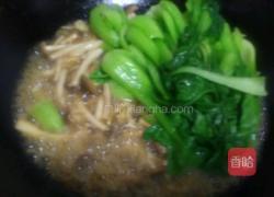 蟹味菇炒小油菜的做法图解11