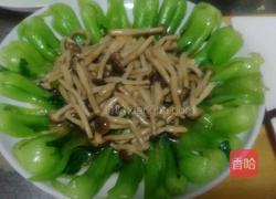 蟹味菇炒小油菜的做法图解13