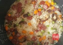 腊肠焖饭的做法图解5