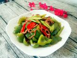 酸辣青椒肉丝的做法[图]