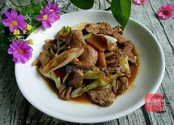 葱爆肉的做法图解9