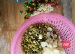 香辣酸豆角的做法图解3