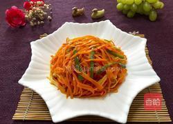 清炒胡萝卜丝的做法图解7