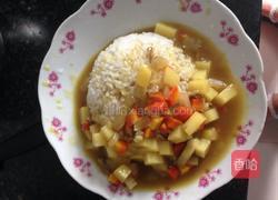 咖喱盖浇饭的做法图解12