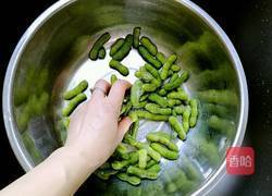 茶香毛豆的做法图解4