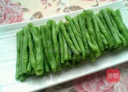 麻汁豆角的做法图解5