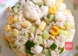 水果炒饭的做法图解7
