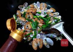 清炒花蛤的做法图解6