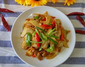 高笋炒肉[图]