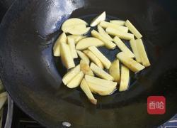 肉末酱焖茄子土豆的做法图解3