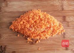 油炸胡萝卜小肉丸的做法图解4