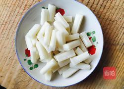 鸡蛋炒年糕的做法图解2