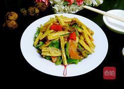 炒腐竹的做法图解8