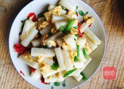 鸡蛋炒年糕的做法图解17