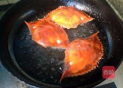 螃蟹炒年糕的做法图解5