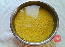 奶油绿豆糕的做法图解1