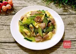黄瓜鸡蛋炒肉片的做法图解8
