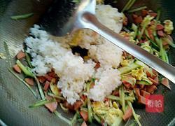 番茄酱炒饭的做法图解4