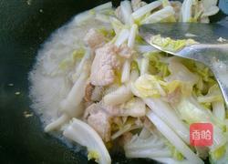 大白菜炖干豆腐的做法图解6