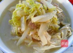 大白菜炖干豆腐的做法图解10