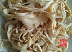 酱爆豆芽百叶的做法图解4